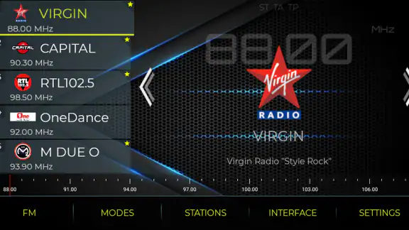 NavRadio+ screenshot