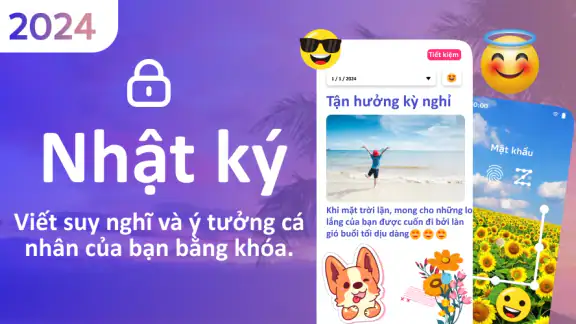 Nhật ký Của tôi có Mật Khẩu screenshot