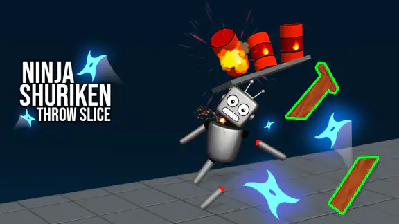 Ninja Shuriken: Throw & Slice screenshot