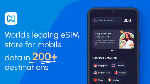 Nomad eSIM:Prepaid Data Plan screenshot
