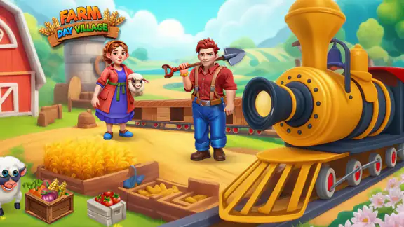 nông trại thành phố xây dựng screenshot