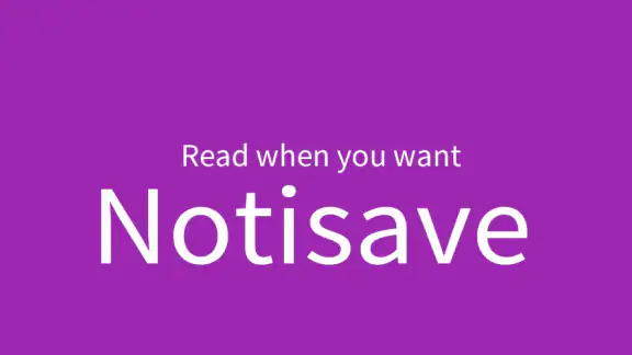 Notisave screenshot