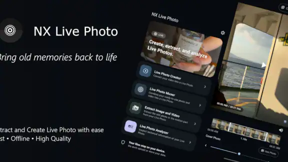 NX Live Photo screenshot