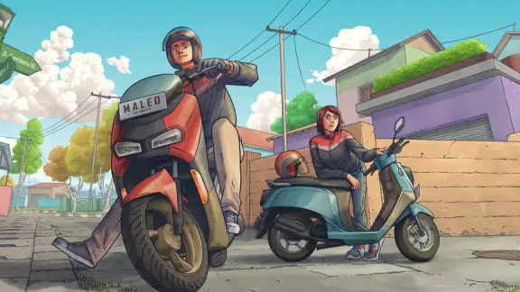 Ojol Life: Food Delivery Game screenshot