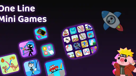 One Line-Mini games Drawing screenshot