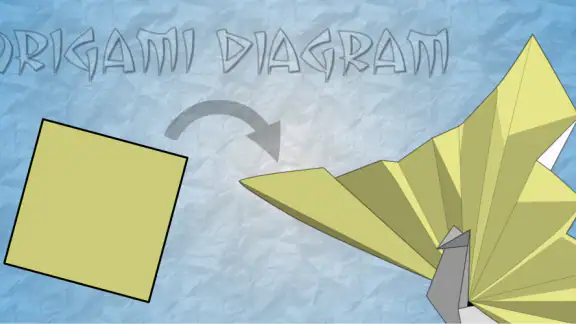 Origami Paper Art - Diagram screenshot
