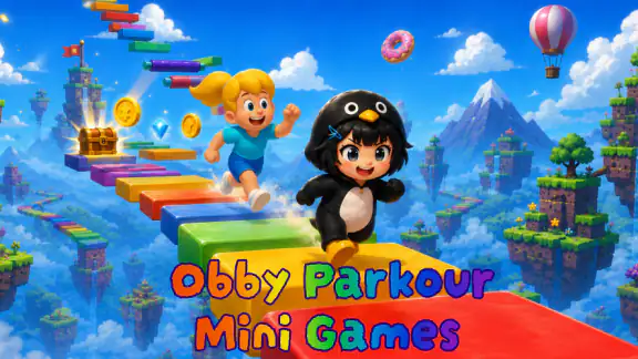 Parkour Obby: Game Chạy Nhảy screenshot