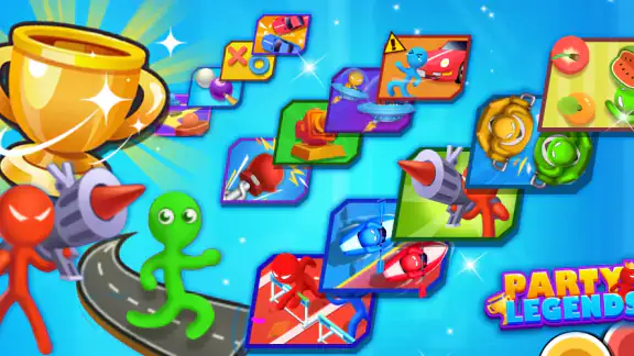 Party Legends: 234 Mini Battle screenshot