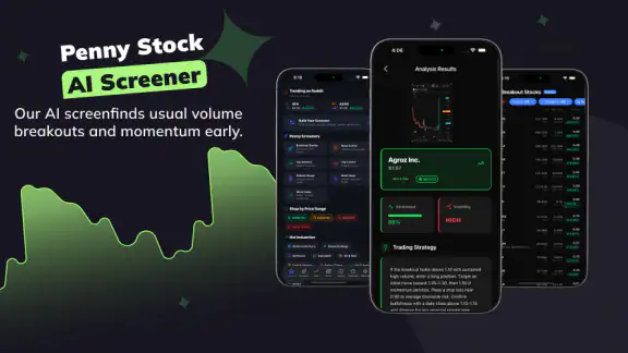 Penny Stocks AI Screener Bot screenshot
