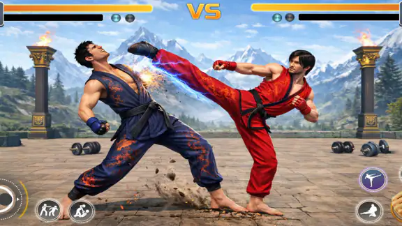 PHÒNG TẬP Kungfu:Trò chơi chiế screenshot