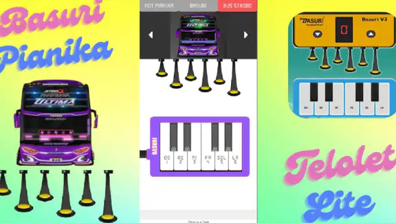 Pianika Lite Modul Mod Basuri screenshot