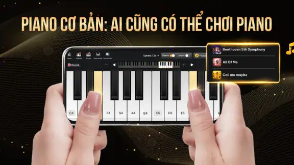 Piano: Học Piano & Nốt Nhạc screenshot