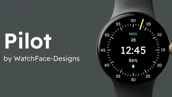 Pilot - Digital Watch Face screenshot