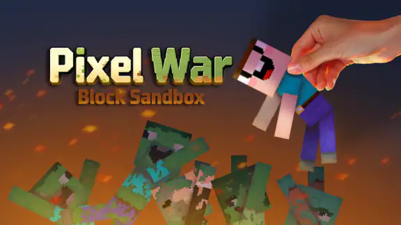 Pixel War: Block Sandbox screenshot