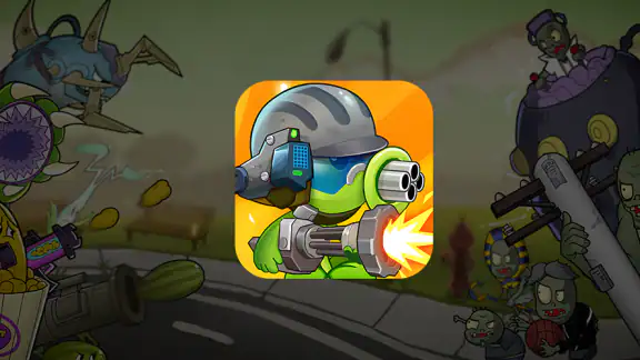 Plants Shooter Defense War screenshot