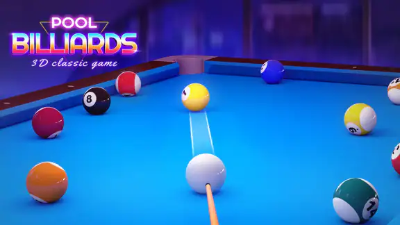 Pool Billiards 3D: bi a 8 screenshot