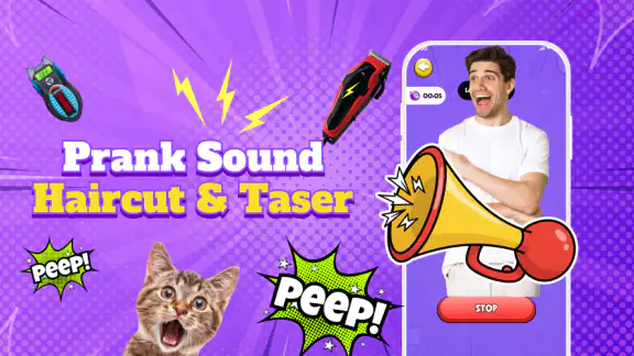 Prank Sounds: Haircut & Taser screenshot