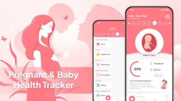 Pregnant & Baby Health Tracker screenshot