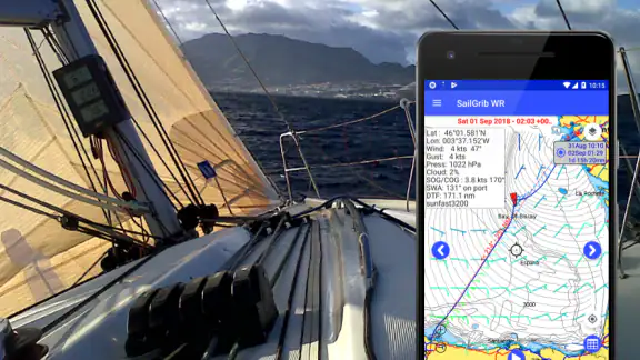 Pro Weather Routing Navigation screenshot