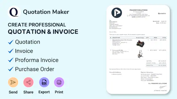 Quotation Maker screenshot