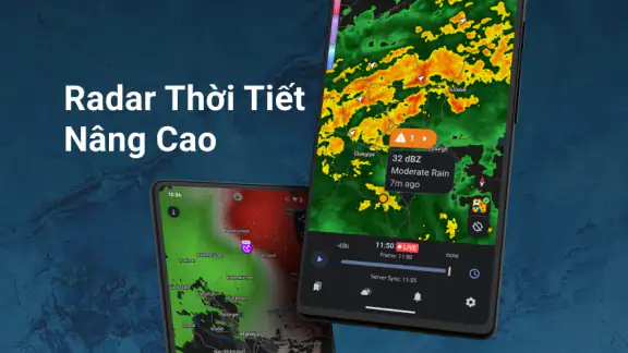 Rain Viewer: Bản đồ mưa screenshot