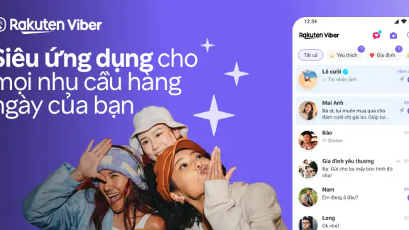 Rakuten Viber Messenger screenshot