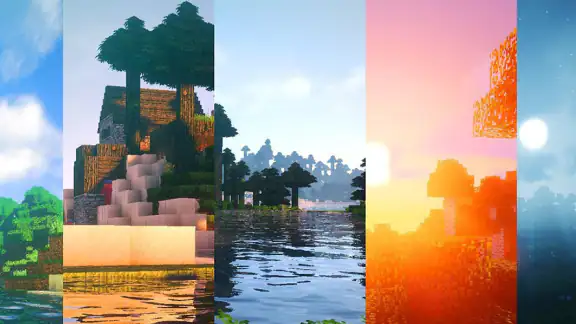 Realistic Shader Mod Minecraft screenshot