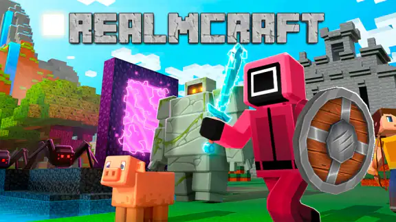 RealmCraft 3D Mine Block World screenshot