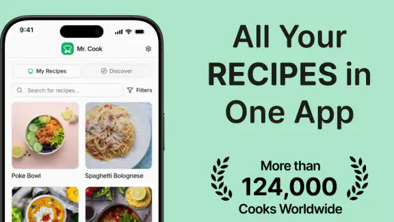 Recipe Keeper - Mr. Cook screenshot