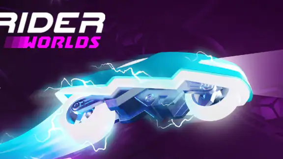 Rider Worlds - Neon Bike Races screenshot