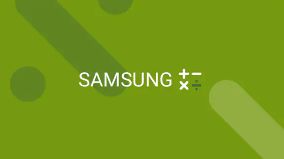 Samsung Calculator screenshot