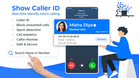 Show Caller ID Name & Location screenshot