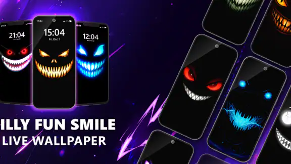 Silly Fun Smile Live Wallpaper screenshot