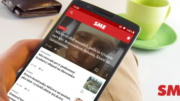SME.sk screenshot