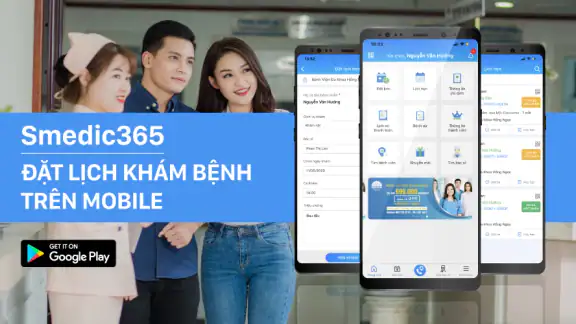 SMedic365 @Đặt hẹn Xem kết quả screenshot