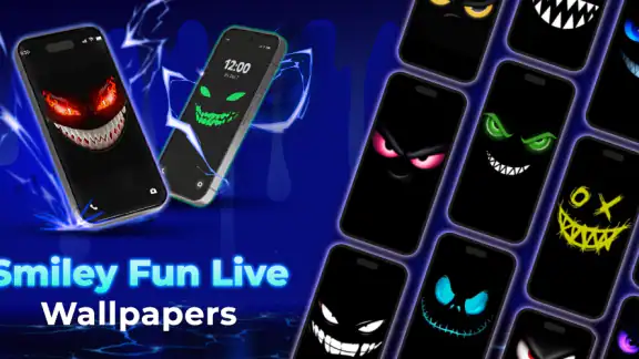Smiley Fun Live Wallpaper screenshot