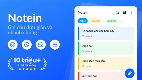 Sổ ghi chú, Ghi chú, Sổ tay screenshot