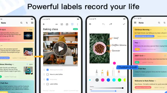 Sổ tay & Bản ghi nhớ: Ghi chú screenshot