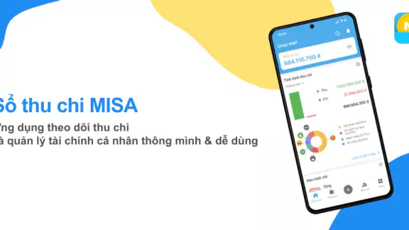 Sổ thu chi MISA: Quản lý tiền screenshot