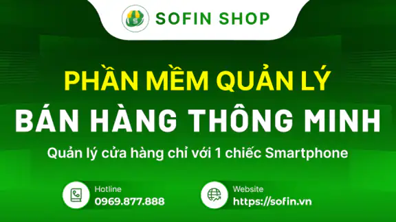 SOFIN - Quản lý bán hàng screenshot