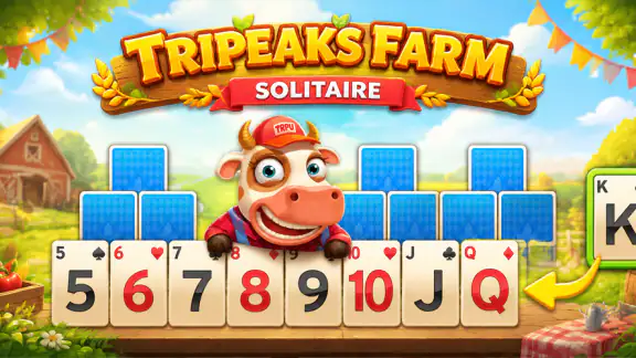 Solitaire Tripeaks - Farm Trip screenshot