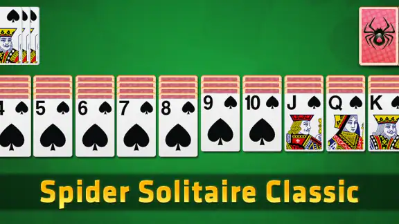Spider Solitaire screenshot