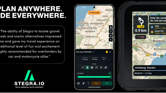 Stegra.io - GPS Xe máy screenshot