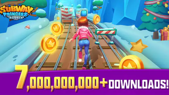 Subway Princess Runner screenshot