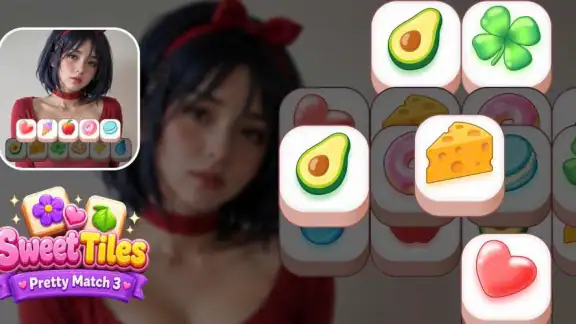 Sweet Tiles - Pretty Match 3 screenshot