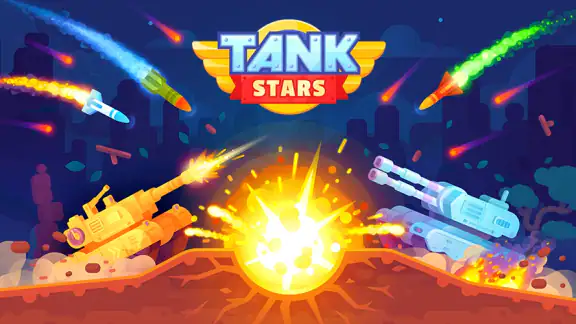 Tank Stars Game Quân Sự Vui Vẻ screenshot