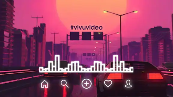 Tạo Video Sóng Nhạc, Ảnh Đập screenshot