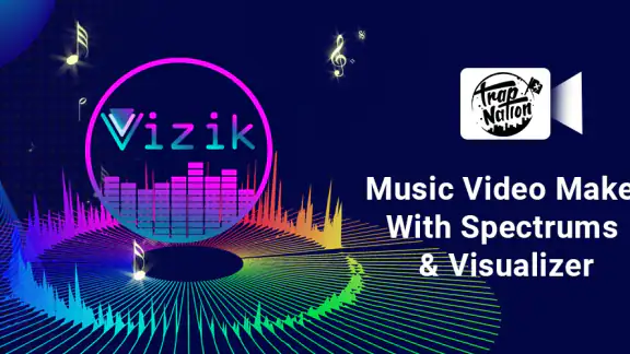 Tạo Video Sóng Nhạc - Vizik screenshot