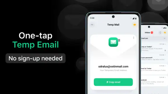 Temp Mail - Email tạm thời screenshot