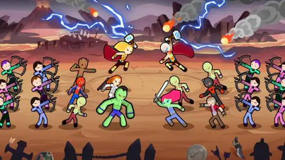 Thần tướng - stick fight screenshot